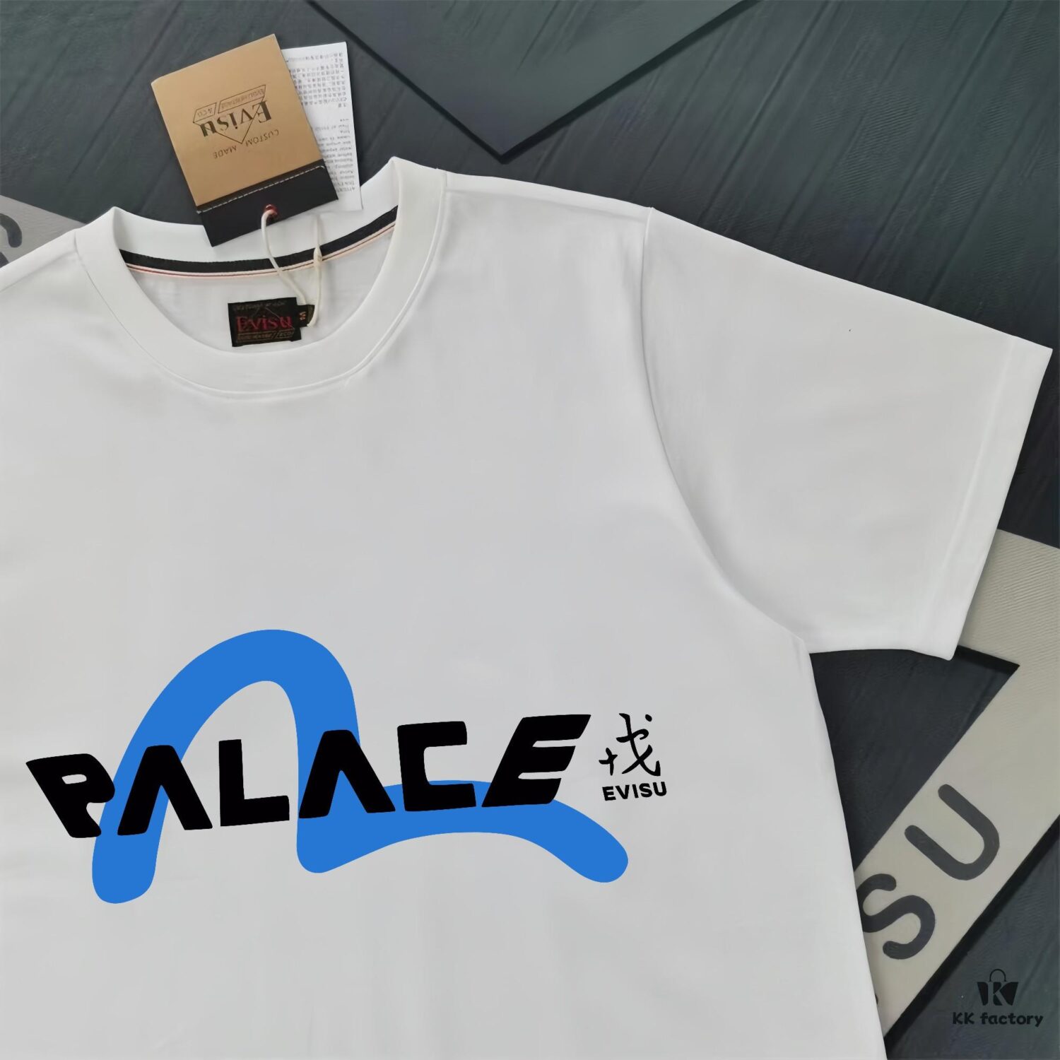 Evisu 2025 New Year God Print T-Shirt High Version   Premium Quality   300g Double-Yarn Pure Cotton Fabric Unisex Loose Fit