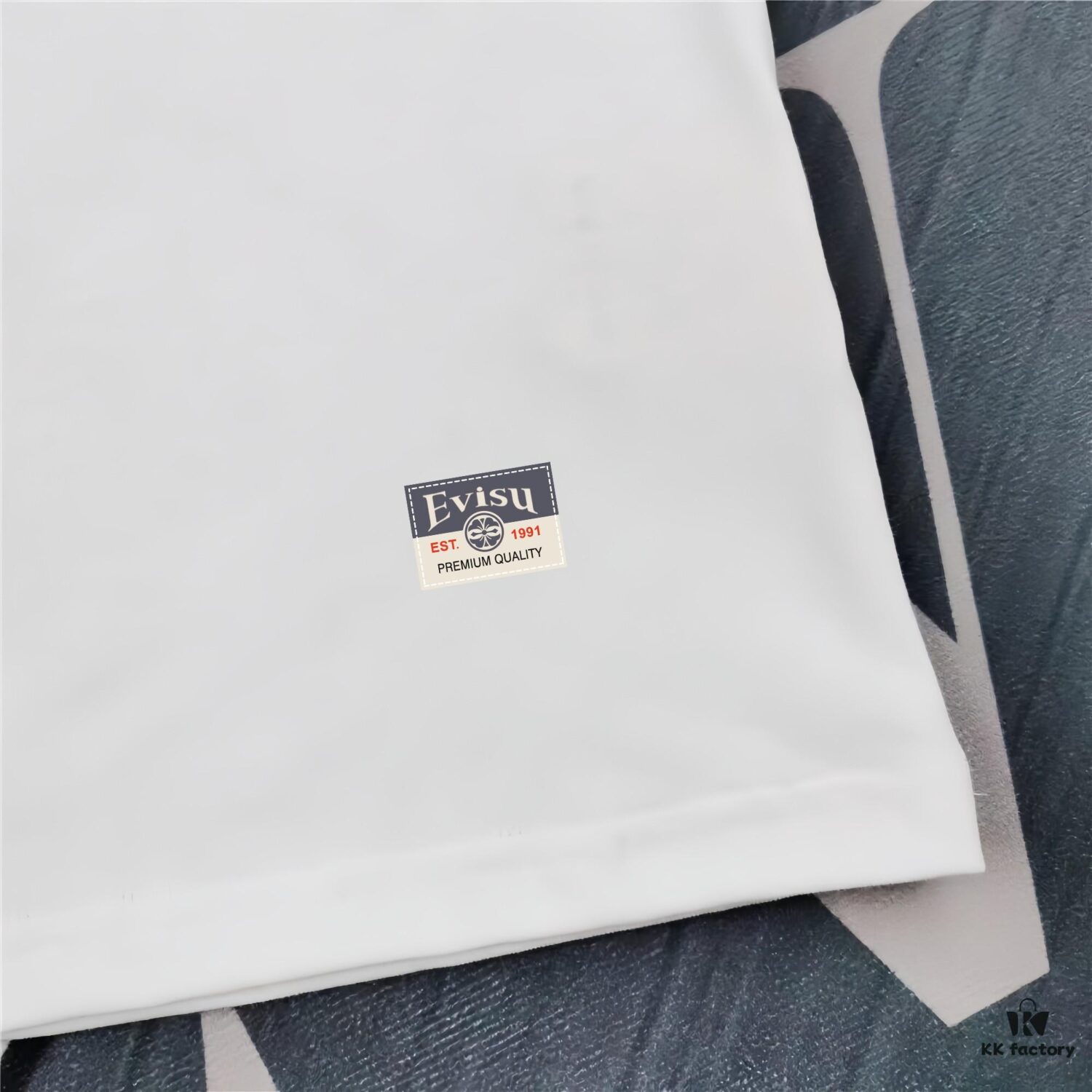 Evisu 2025 New Year God Print T-Shirt High Version   Premium Quality   300g Double-Yarn Pure Cotton Fabric Unisex Loose Fit