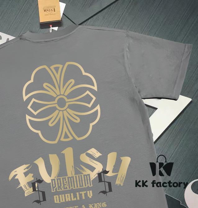 Evisu 2025 New Year God Printed T-Shirt High Version   High Quality   300g Double-Yarn Pure Cotton Fabric Unisex Loose Fit