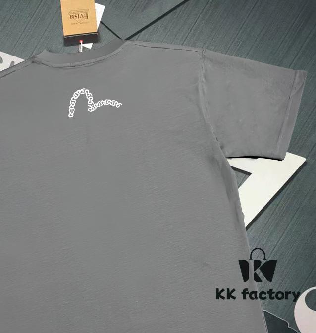 Evisu 2025 New Year God Printed T-Shirt High Version   Premium Quality   300g Double-Yarn Pure Cotton Fabric Unisex Loose Fit