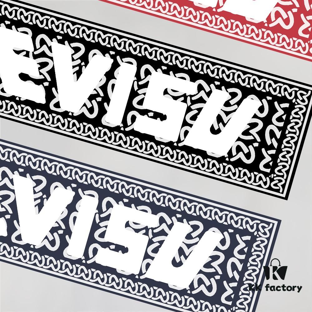 Evisu Lucky God 2025 New Print T-Shirt High Version   High Quality   Made of 300g Double-Yarn Cotton Fabric Unisex Loose Fit