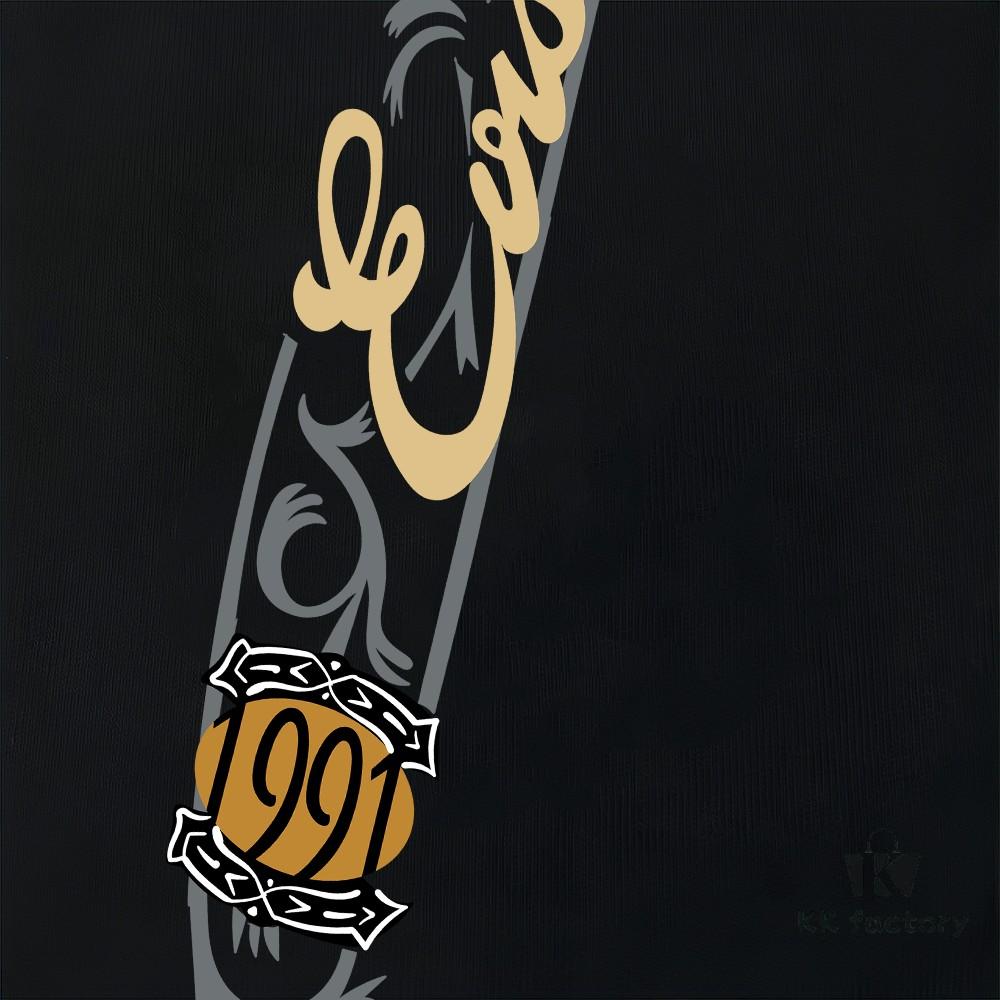 Evisu 2025 New Year God Printed T-Shirt High-Quality Version   Premium Quality   300g Double-Yarn Pure Cotton Fabric Unisex Loose Fit