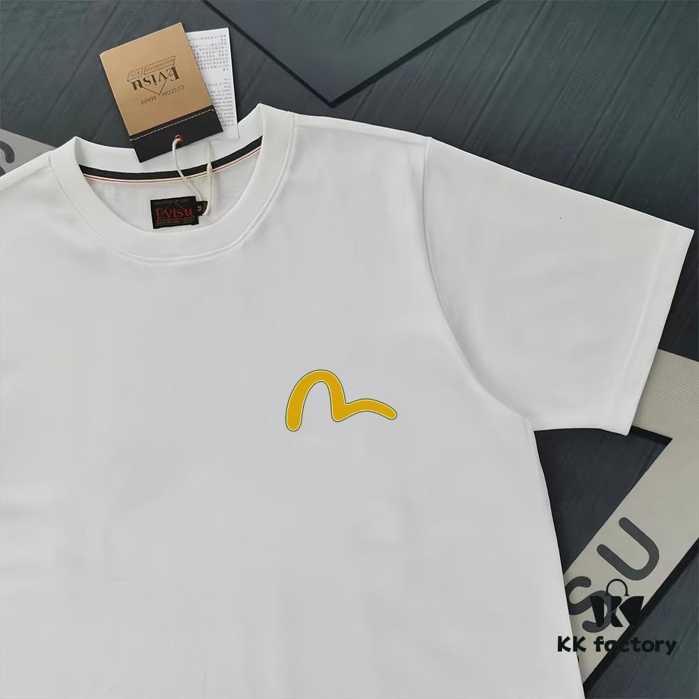 Evisu 2025 New Year God Print T-Shirt High Version   Premium Quality   300g Double-Yarn Pure Cotton Fabric Unisex Loose Fit