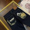 EVISU 2024 Spring/Summer New Men's Straight Narrow Jeans with Embroidered Seagull and Patch Pockets