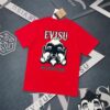 Evisu 2025 New Year God Printed T-Shirt High Version   Premium Quality   300g Double-Yarn Pure Cotton Fabric Unisex Loose Fit