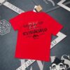 Evisu 2025 New Year God Print T-Shirt High-Quality Version Pure Cotton Double-Yarn 300g Unisex Loose Fit