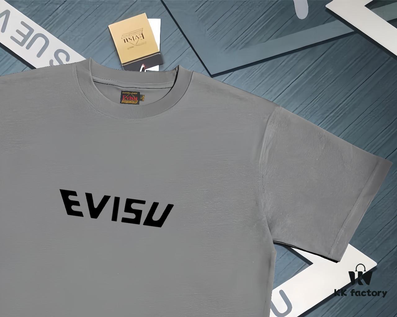 Evisu 2025 New Year God Printed T-Shirt High Version   Premium Quality   300g Double-Yarn Pure Cotton Fabric Unisex Loose Fit