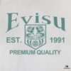Evisu 2025 New Year God Printed T-Shirt High-Quality Version Pure Cotton Double-Yarn 300g Fabric Unisex Loose Fit