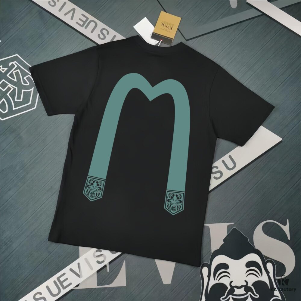 Evisu 2025 New Year God Print T-Shirt High-Quality Version   Premium Quality   Made with 300g Double-Yarn Cotton Fabric Unisex