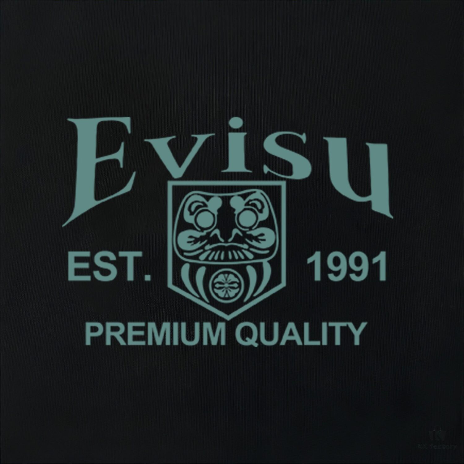 Evisu 2025 New Year God Print T-Shirt High-Quality Version   Premium Quality   Made with 300g Double-Yarn Cotton Fabric Unisex