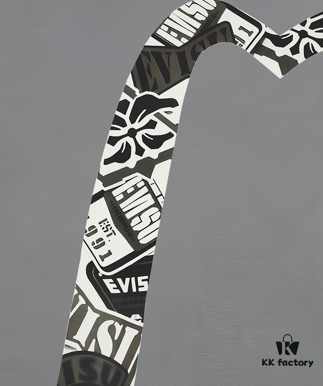 Evisu 2025 New Year God Printed T-Shirt High Version   Premium Quality   300g Double-Yarn Pure Cotton Fabric Unisex Loose Fit