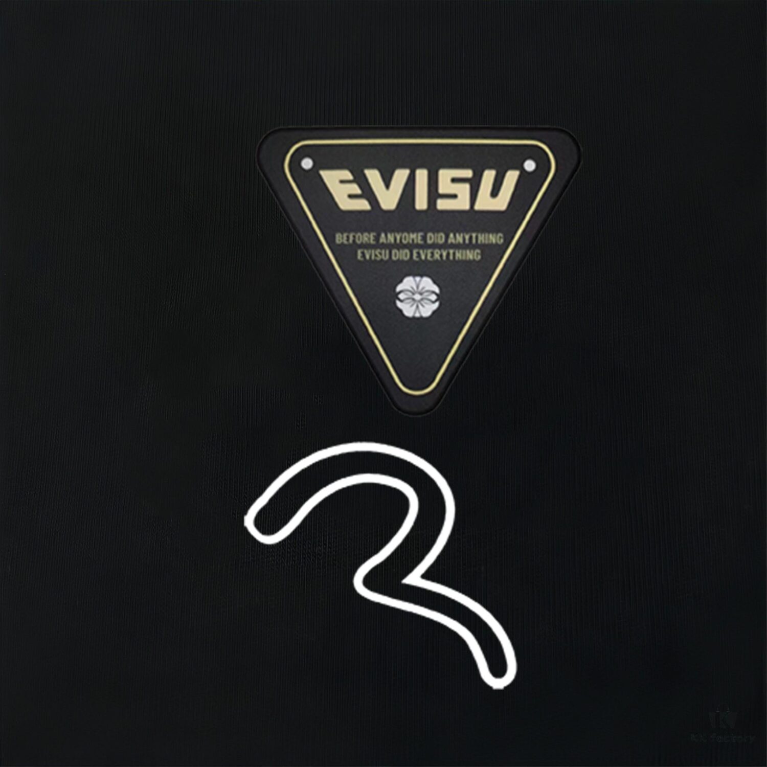 Evisu 2025 New Year God Print T-Shirt High Version   Premium Quality   300g Double-Yarn Pure Cotton Fabric Unisex Loose Fit