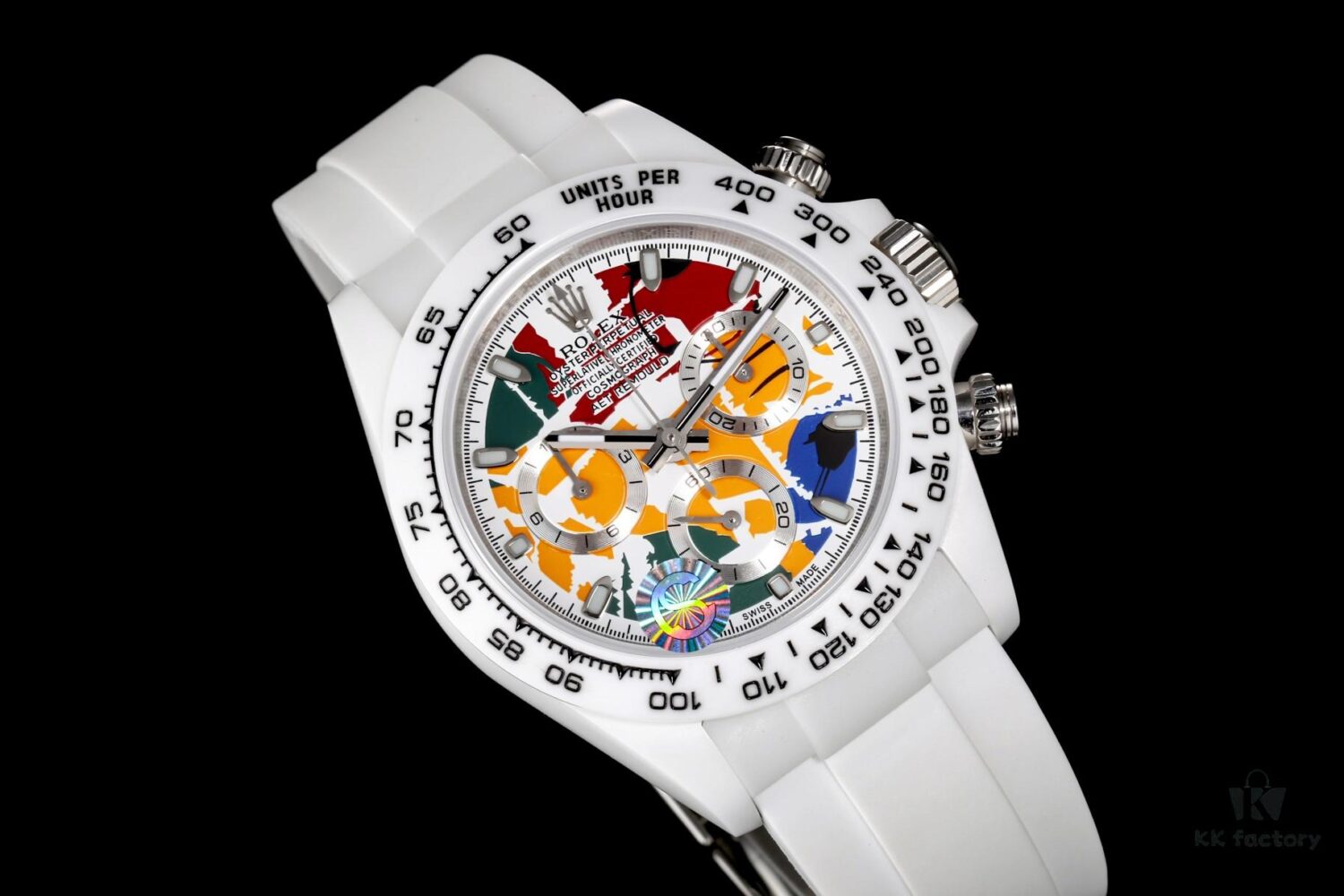 CS Factory Ceramic Daytona Rolex Picasso Series - Precision Craftsmanship with German AET REMOULD Upgrade