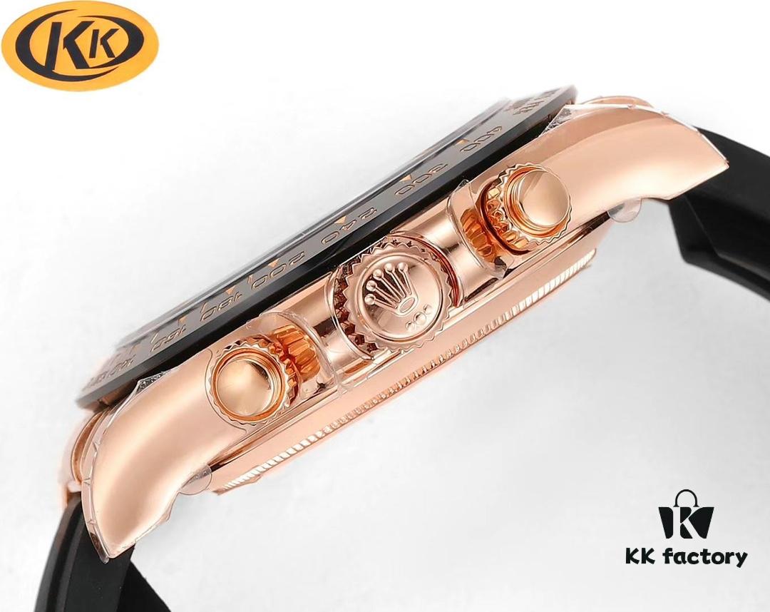 KK Precious Heavy Metal Genuine 18K Gold-Plated Daytona Series Watch – 156g Full Weight, 1:1 Replica with Top-Quality Craftsmanship