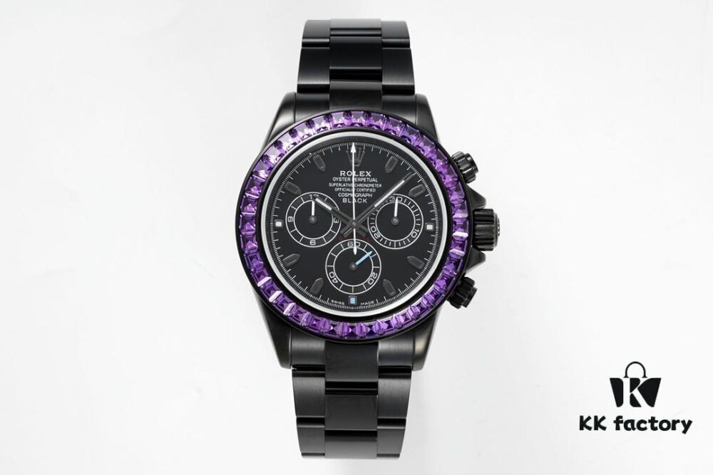 Blaken Modified Daytona with DLC Black Coating – A Masterpiece of Watch Customization