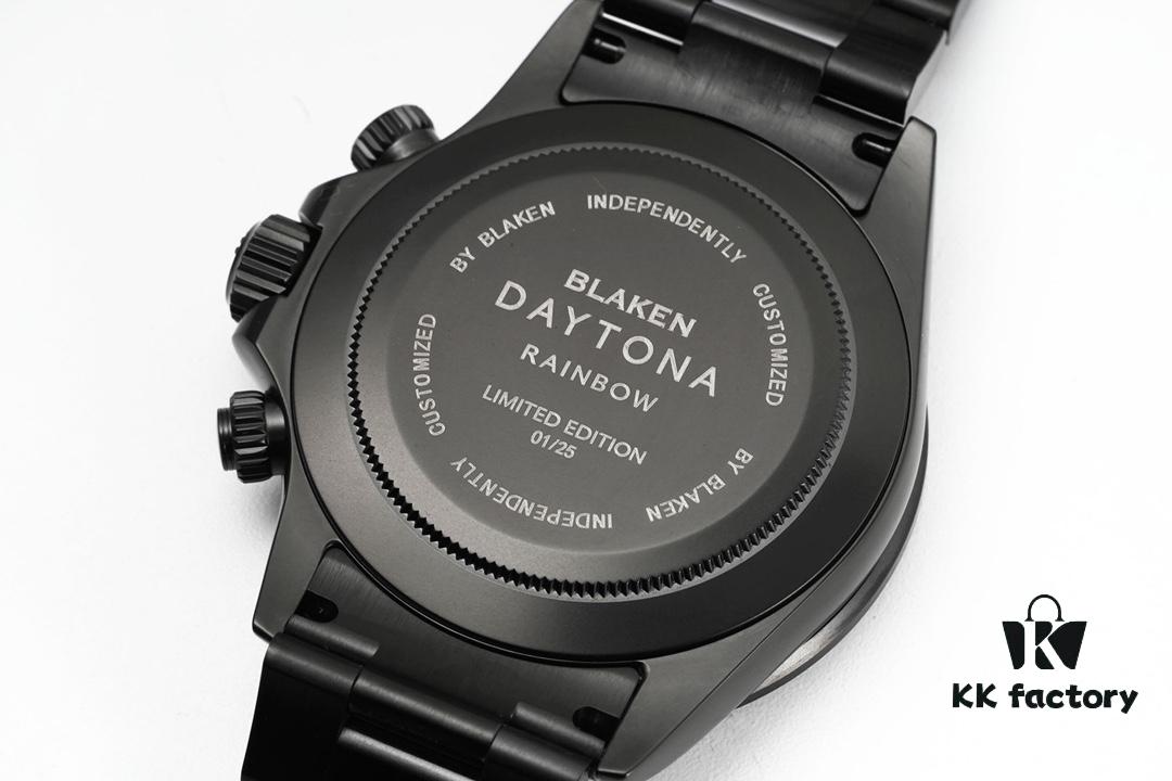 Blaken Modified Daytona with DLC Black Coating – A Masterpiece of Watch Customization