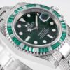 ROF Luxury Masterpiece, Rolex SUB Submariner Custom Bezel with Diamond Setting