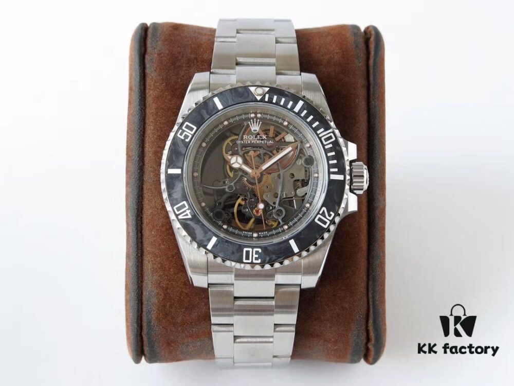Hot Reservation! VR Factory's Masterpiece – The Legendary Modified Rolex Submariner with Full Skeleton Design, Carbon Fiber Bezel, and Custom Heavy-weight Rotor – Based on Rolex 116610, Featuring Fully Removable Dial and Stripped-down 3130 Movement for Complete Mechanical Visibility, Extremely Limited Production