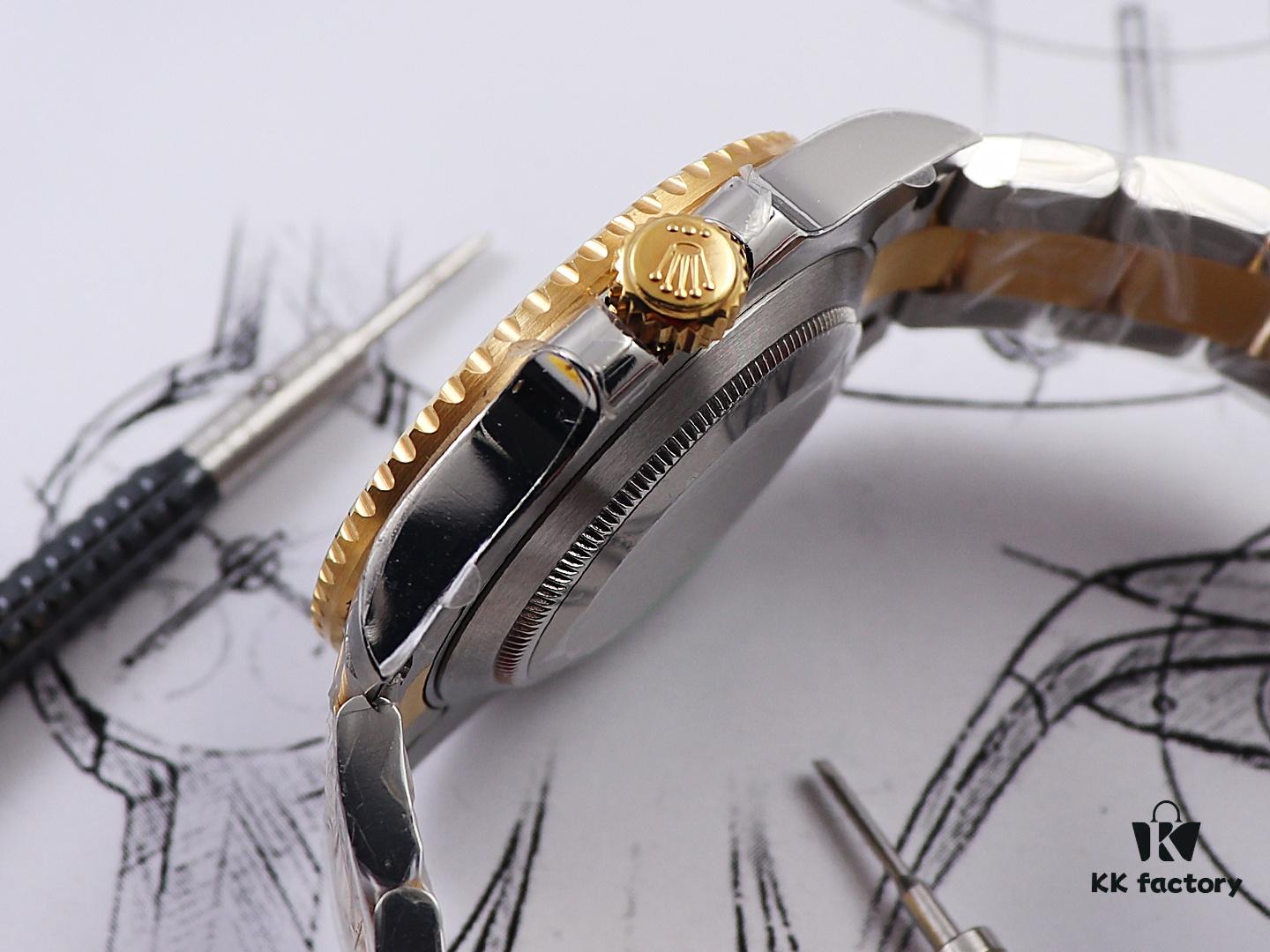 D1 Factory Launches New Gold-Plated Rolex Submariner Two-Tone 18K Gold Series