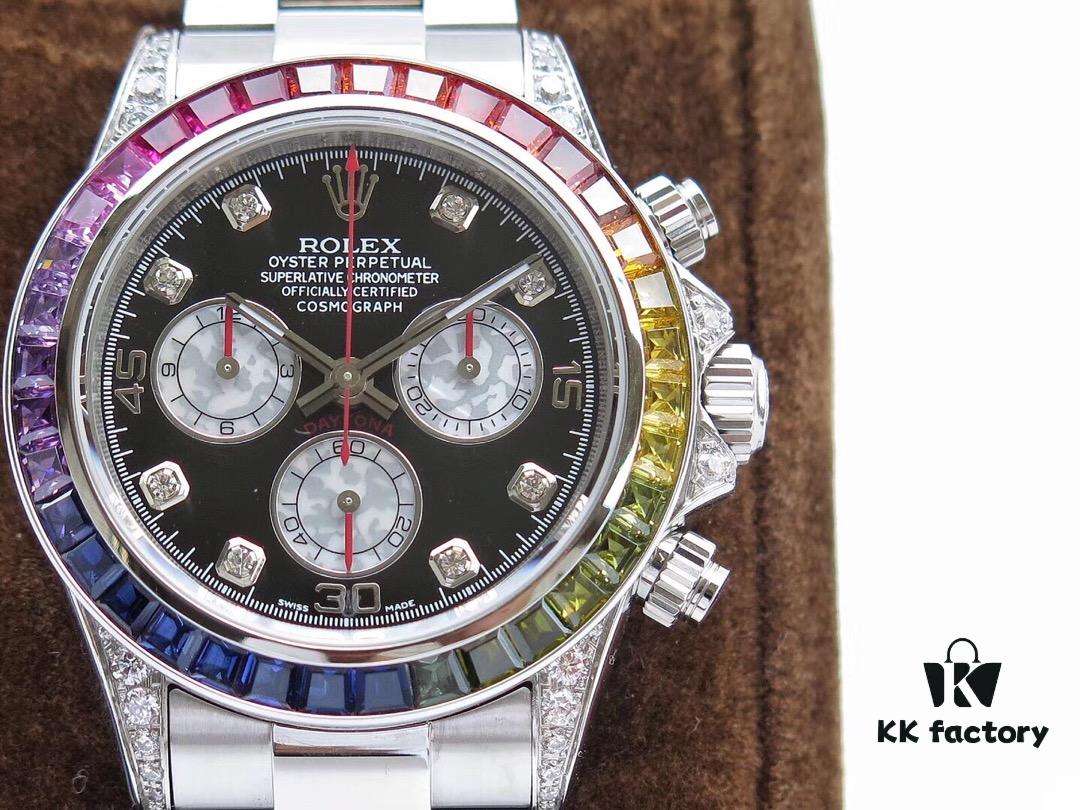The Ultimate Chronograph Replica – New Rainbow Bezel Daytona