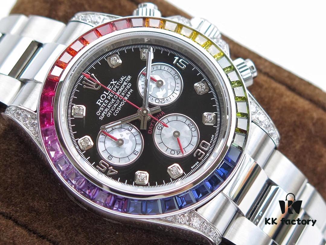 The Ultimate Chronograph Replica – New Rainbow Bezel Daytona
