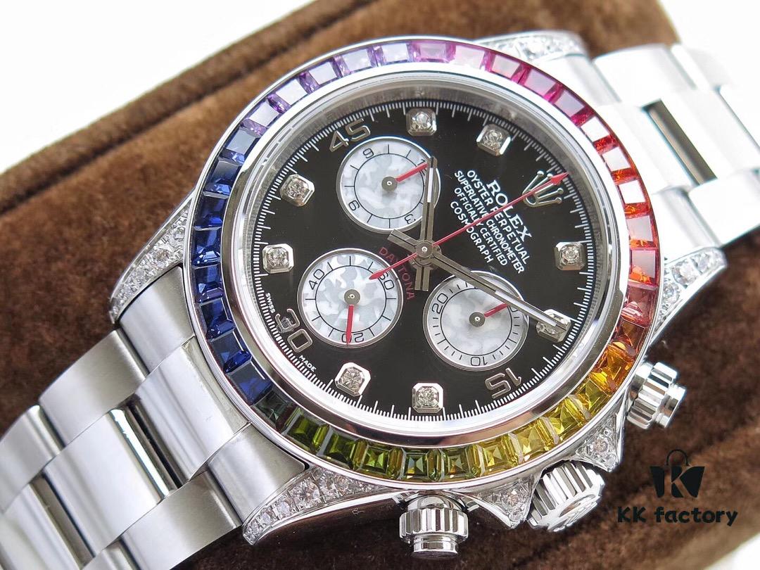 The Ultimate Chronograph Replica – New Rainbow Bezel Daytona