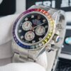 N Factory Premium Replica Rolex Rainbow Bezel Daytona Watch - Top-Tier Market Replica with Original Craftsmanship