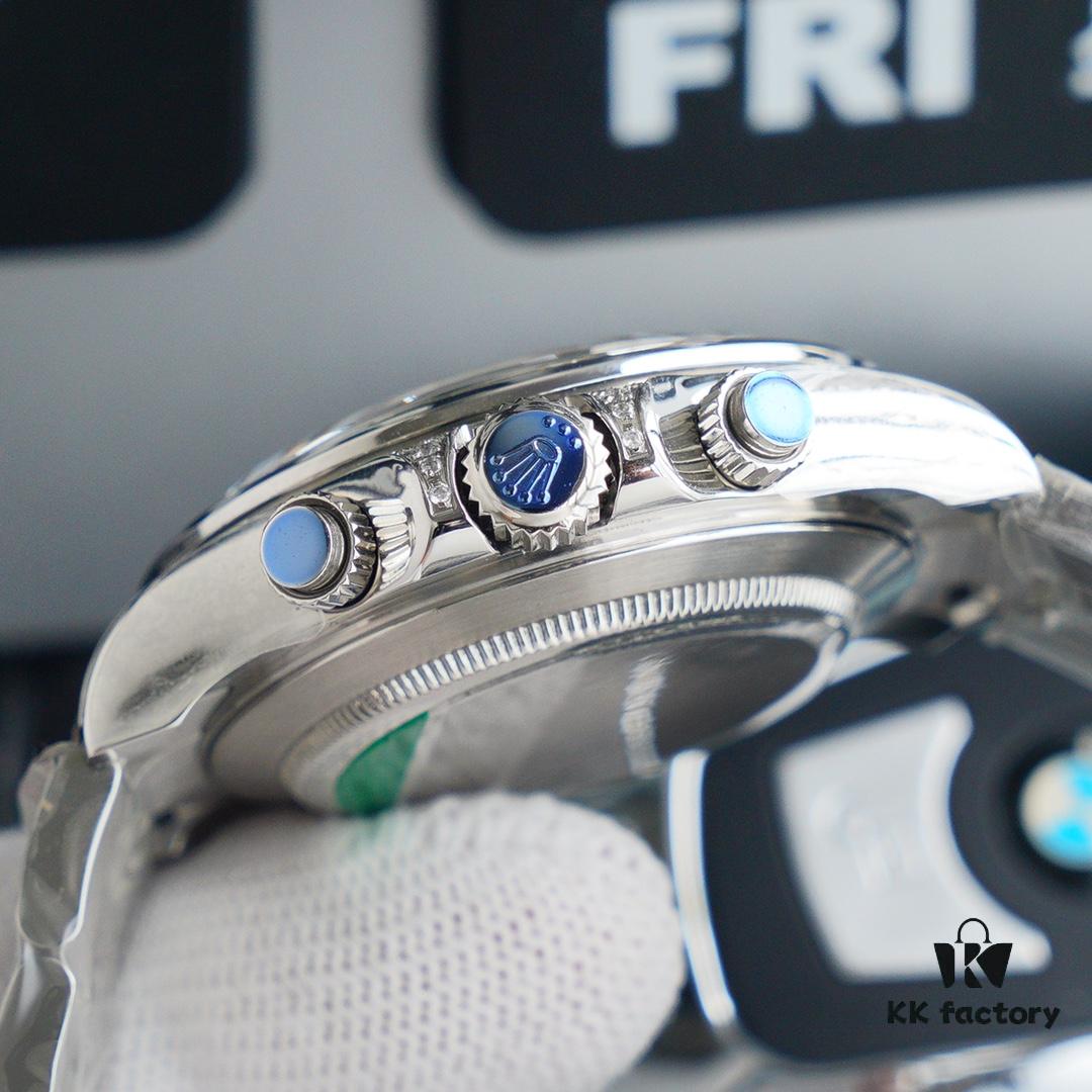 N Factory Premium Replica Rolex Rainbow Bezel Daytona Watch - Top-Tier Market Replica with Original Craftsmanship