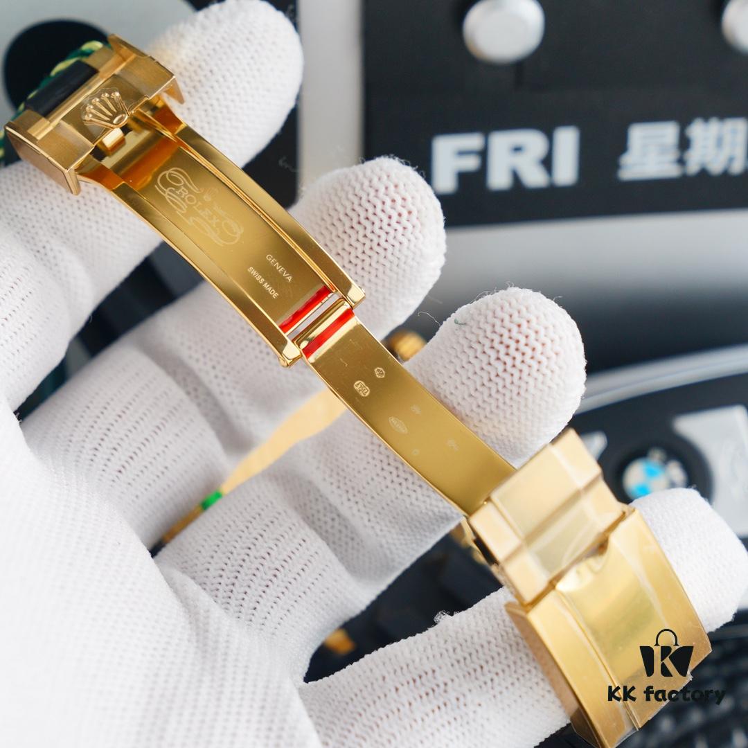 Original Replica, Top-Tier Market Grade: Rolex Daytona with Fully Paved Diamond Dial and Black Enamel Arabic Numerals