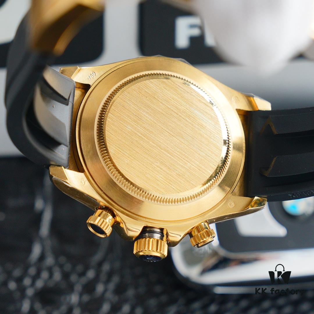 Original Replica, Top-Tier Market Grade: Rolex Daytona with Fully Paved Diamond Dial and Black Enamel Arabic Numerals