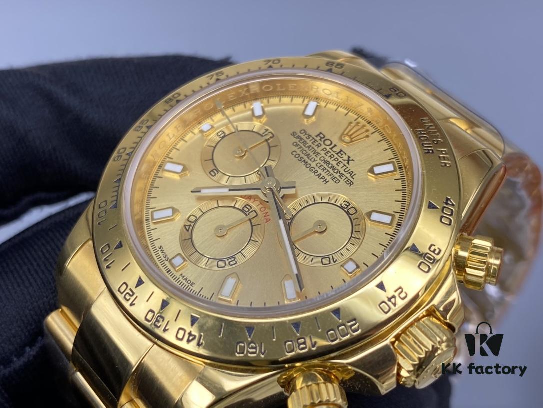 Rolex Daytona Case Wrapped in 24K Gold, In Stock