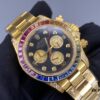Rolex Daytona Rainbow Bezel 24K Gold Plating - In Stock