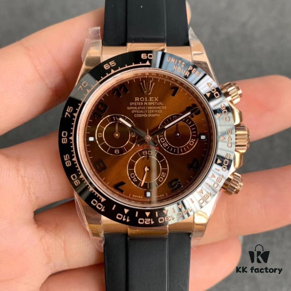 Sky-Defying Marvel Rose Gold Ceramic Bezel 'Tape Edition' Upgraded to Latest V3 Version! N Factory's Newly Customized Rolex Daytona Exclusive Cal.4130 Automatic Movement