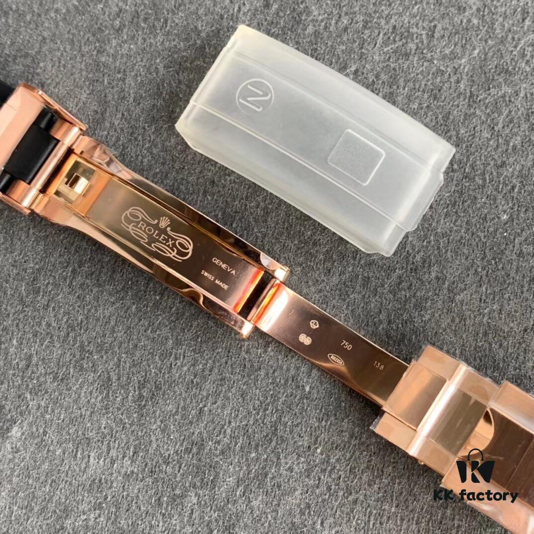 Sky-Defying Marvel Rose Gold Ceramic Bezel 'Tape Edition' Upgraded to Latest V3 Version! N Factory's Newly Customized Rolex Daytona Exclusive Cal.4130 Automatic Movement