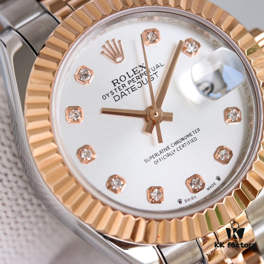 White Gold 1400 Steel 1450 (Plus 50 for Diamond Version) 💎 Clean/C Factory – White Gold and 904L Stainless Steel Perfect Combination – Rolex Datejust 28mm