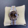 Rolex Ladies Datejust 31 Series Six Chocolate Dial with Diamonds