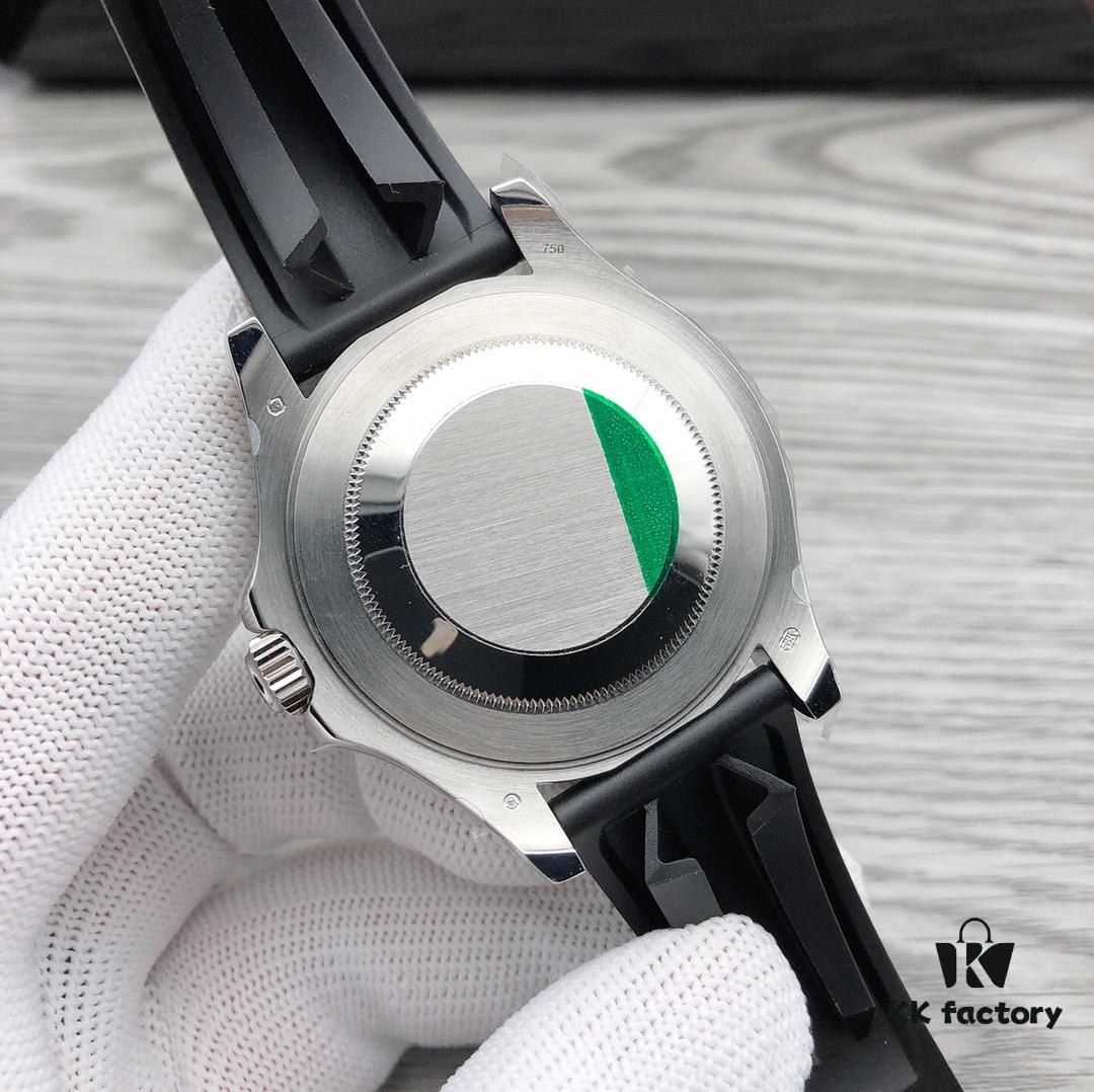 N Factory Replica Rolex Yacht-Master Series m226659-0002, 42mm Oyster Perpetual in 18ct White Gold with Matte Black Cerachrom Bezel and Oysterflex Bracelet