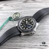 N Factory Replica Rolex Yacht-Master Series m226659-0002, 42mm Oyster Perpetual in 18ct White Gold with Matte Black Cerachrom Bezel and Oysterflex Bracelet