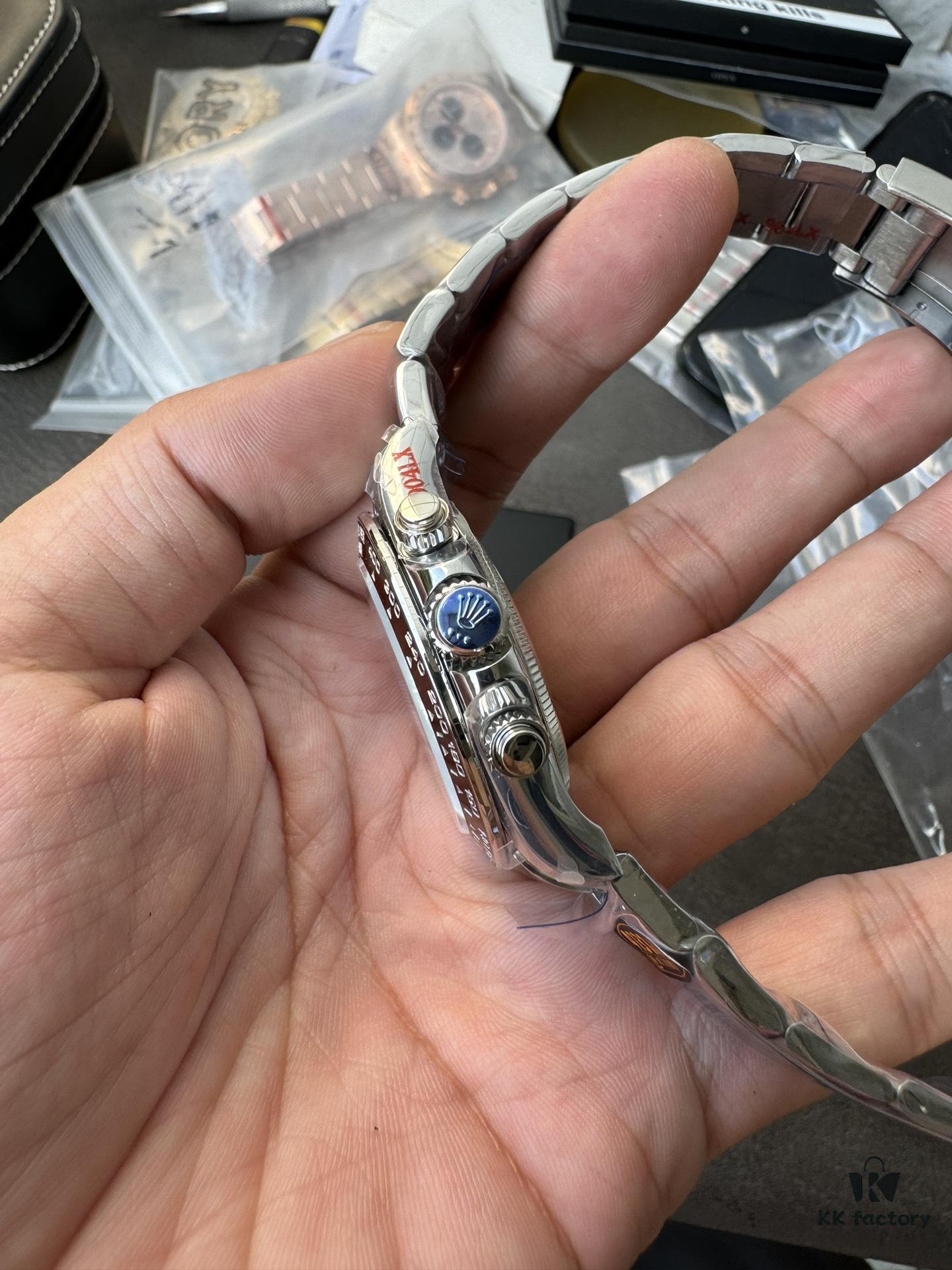 QF Counterweight Ice Blue Dial 4131 Movement Skeletonized