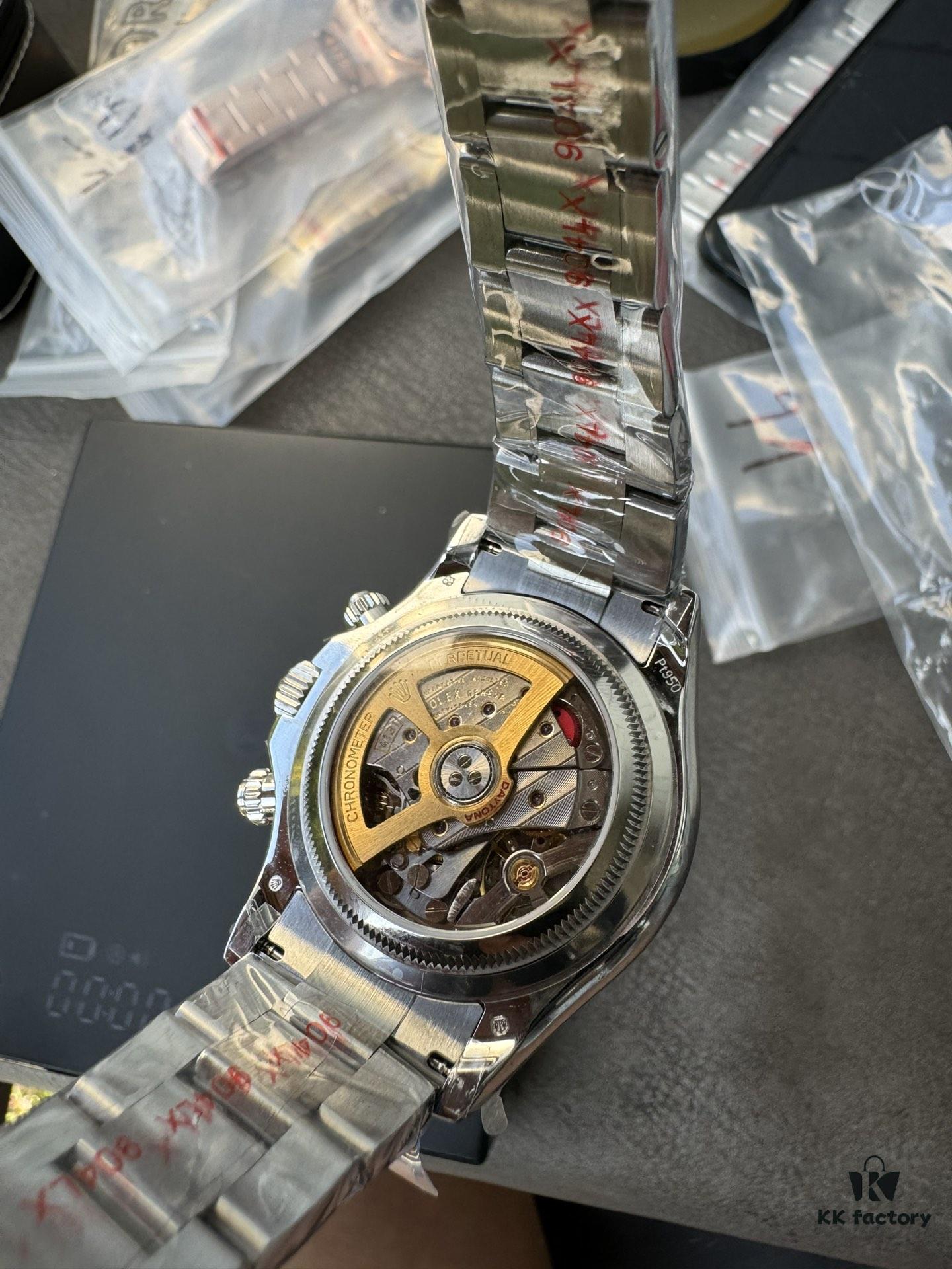 QF Counterweight Ice Blue Dial 4131 Movement Skeletonized