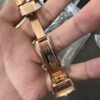 QF Counterweight Rose Gold Dial 4130 Movement