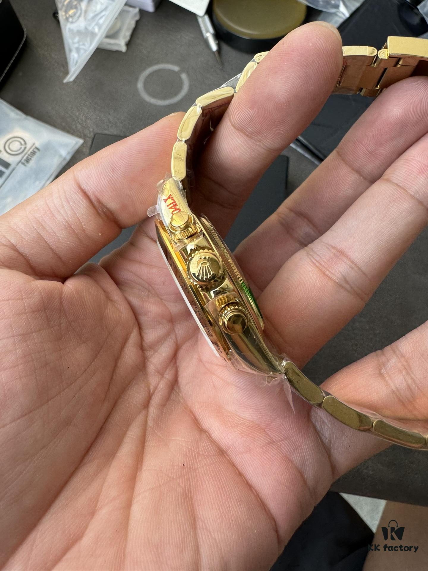 QF Counterweight Green Goldy 4130 Movement