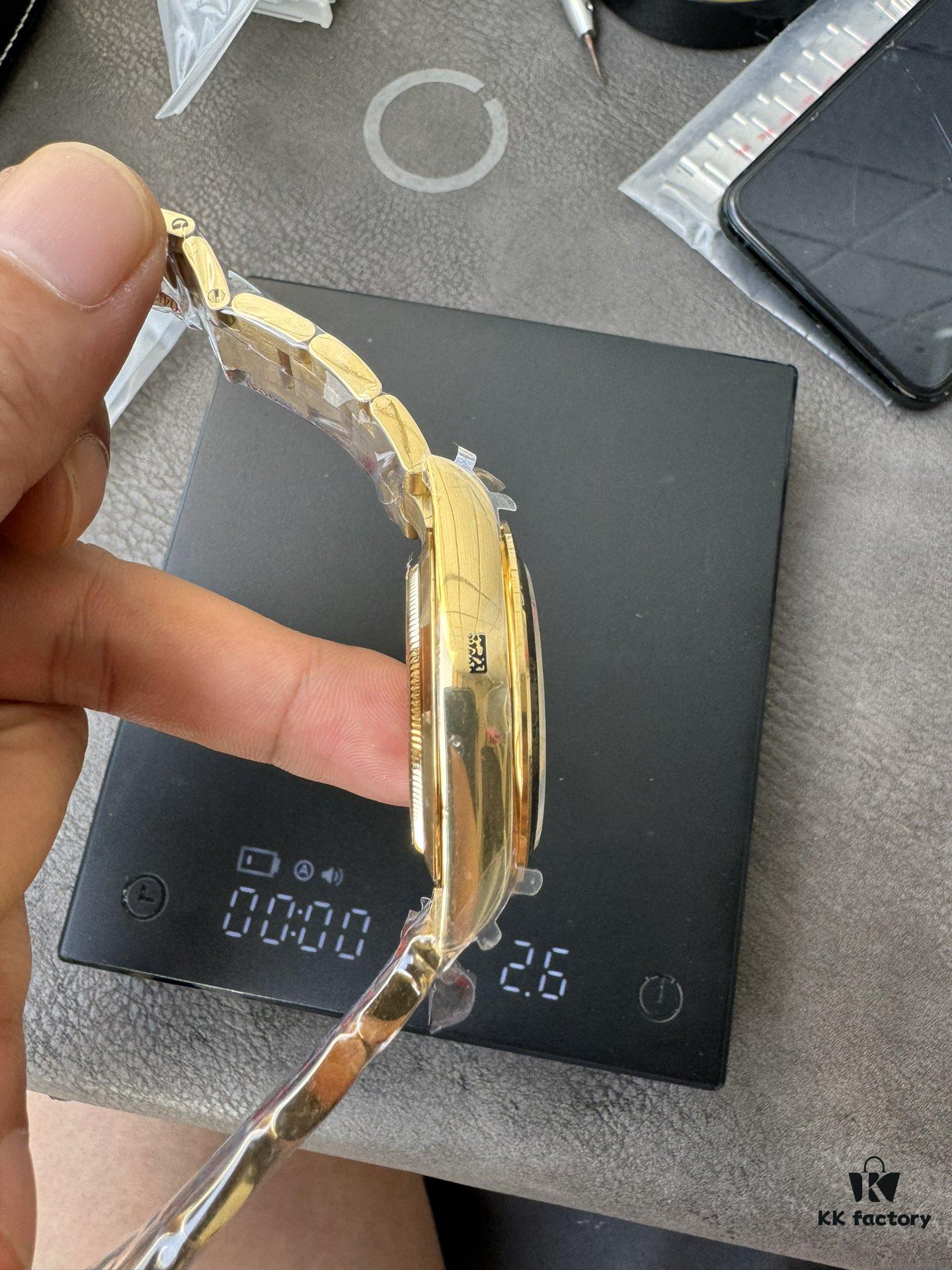 QF Counterweight Green Goldy 4130 Movement