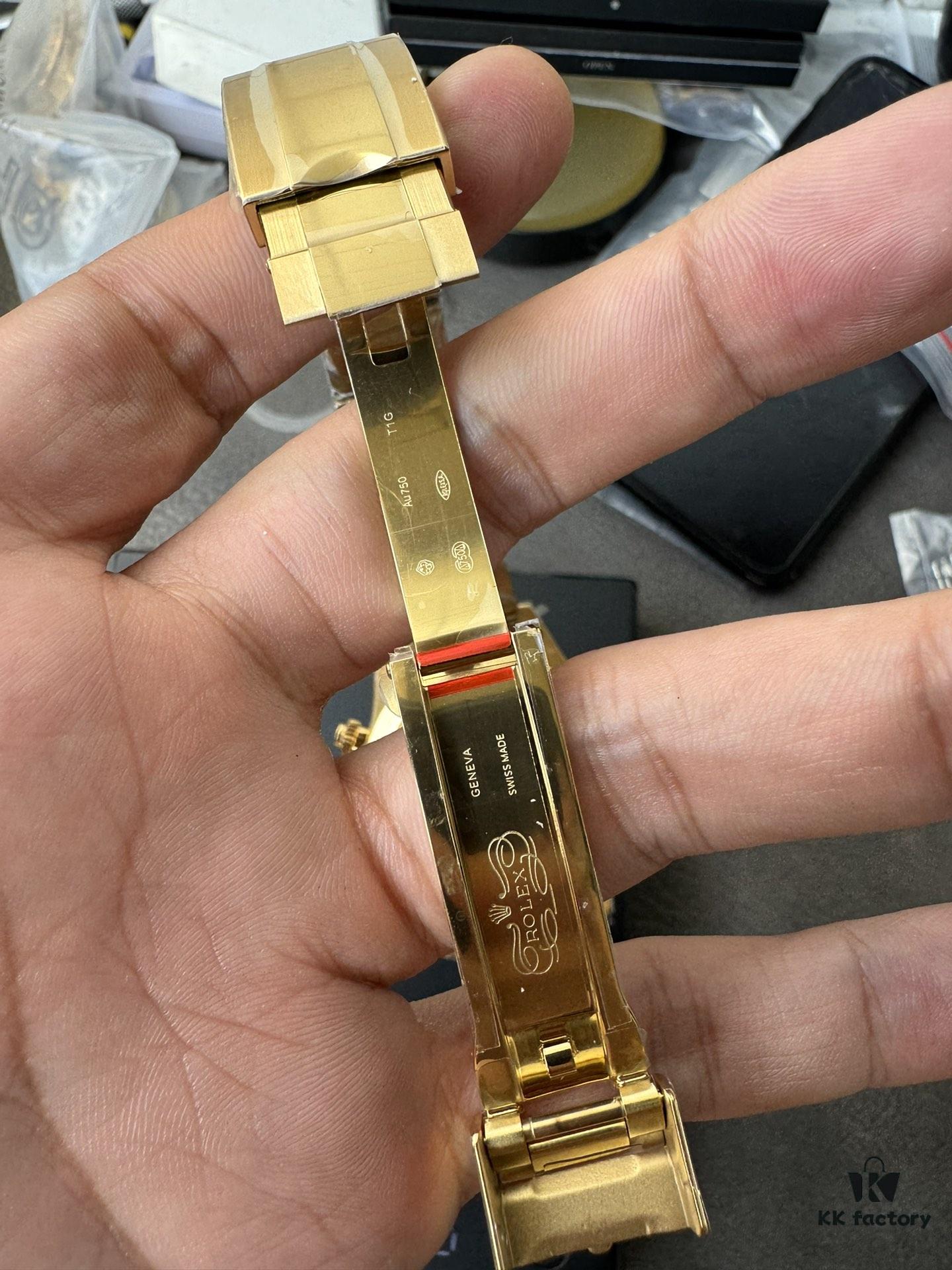 QF Counterweight Green Goldy 4130 Movement