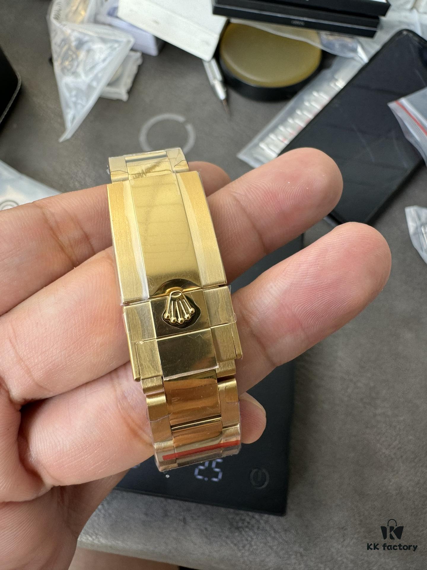 QF Counterweight Green Goldy 4130 Movement