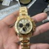 QF Counterweight Gold Dial 4130 Movement