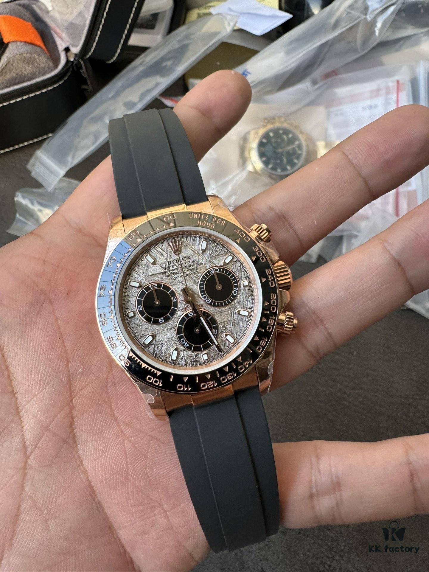 QF Counterweight Daytona with Modified Meteorite Dial