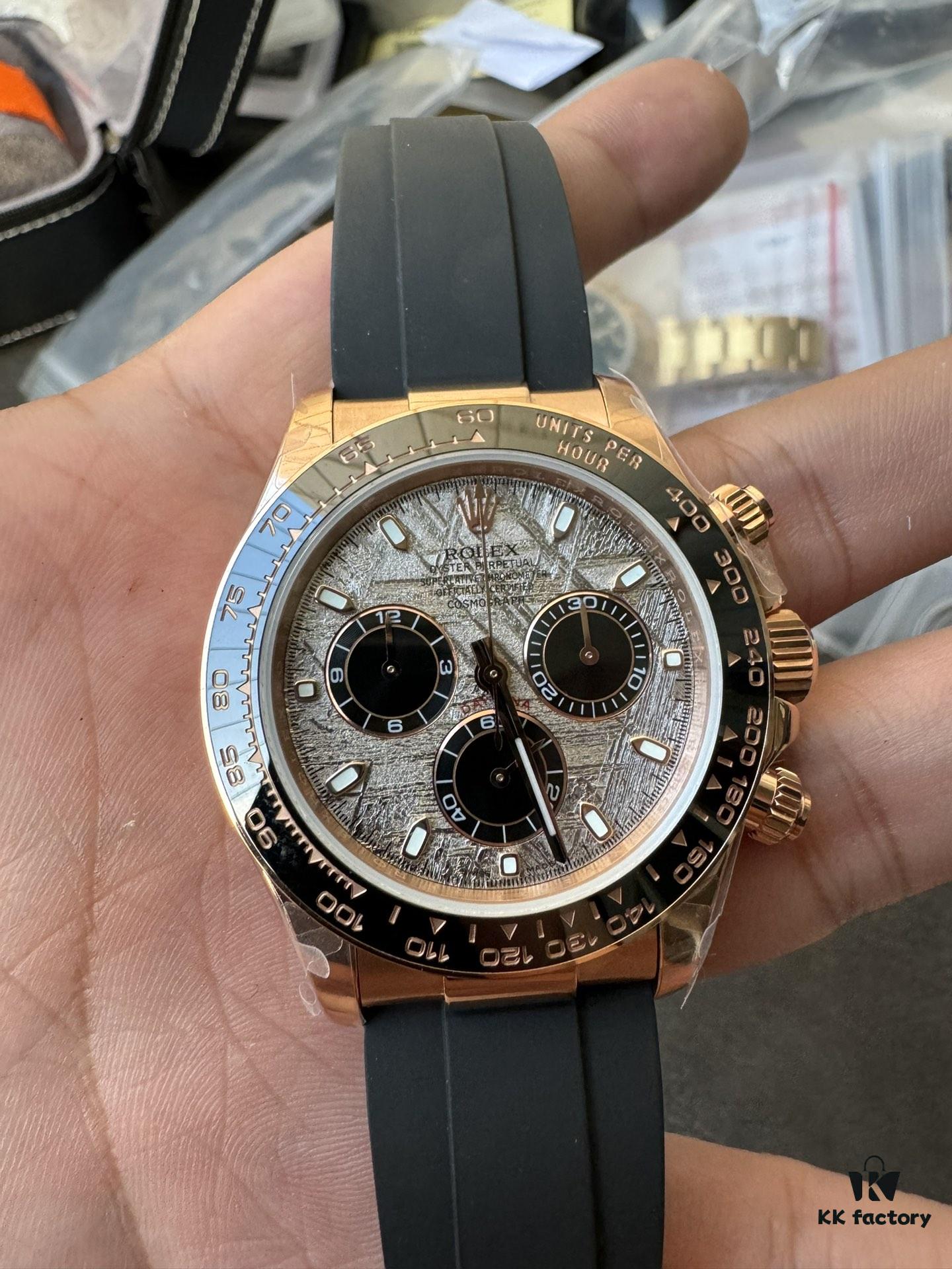 QF Counterweight Daytona with Modified Meteorite Dial