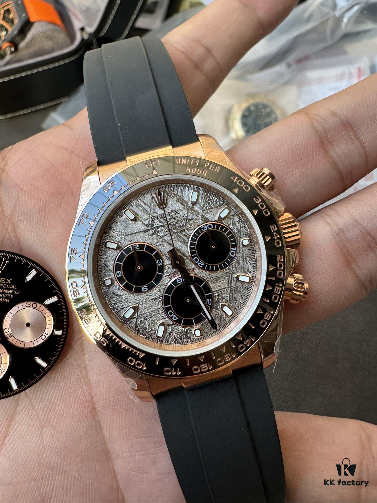 QF Counterweight Daytona with Modified Meteorite Dial