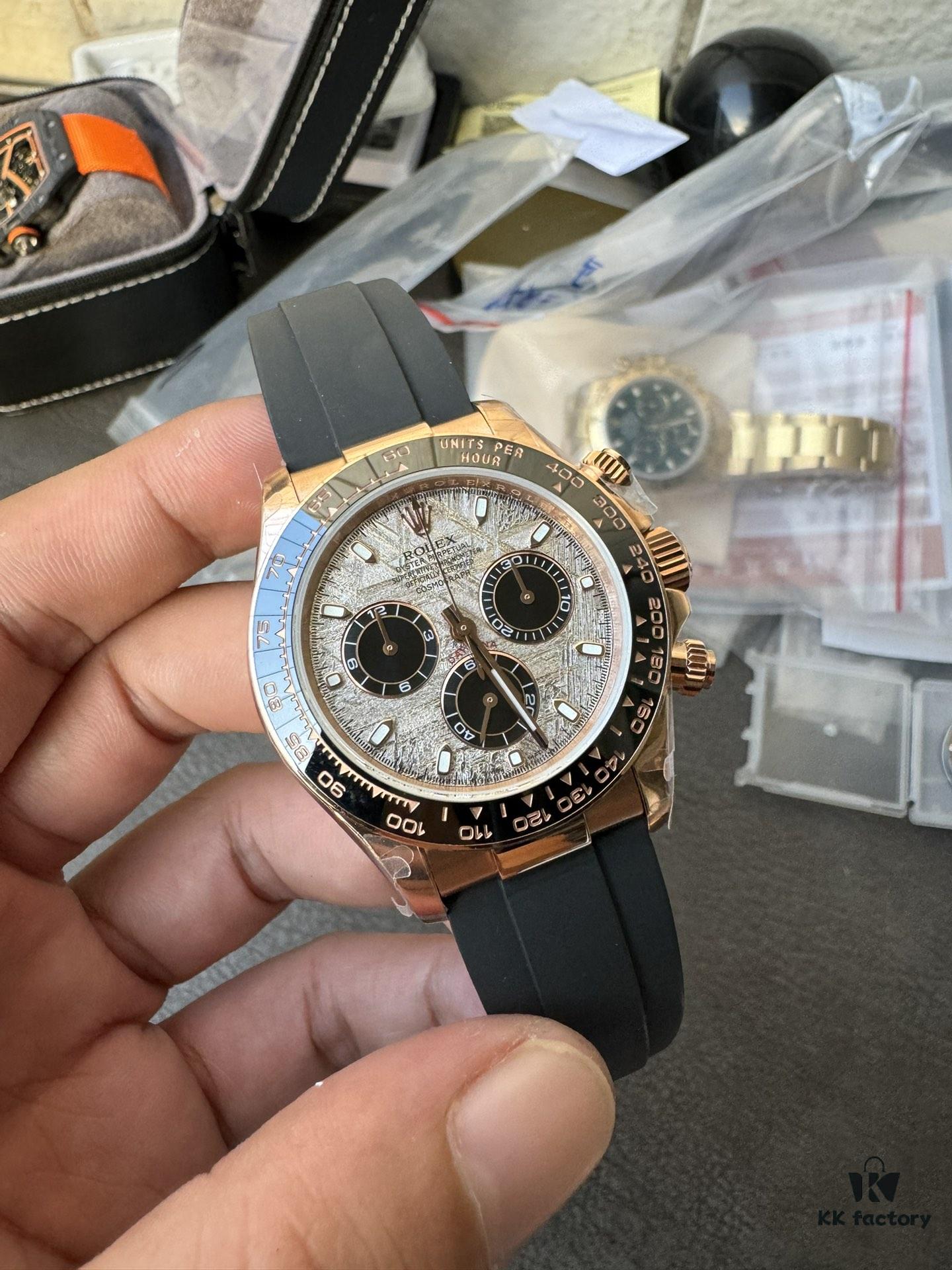 QF Counterweight Daytona with Modified Meteorite Dial